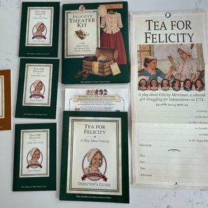 American Girl Felicity Theater Kit & Cookbook